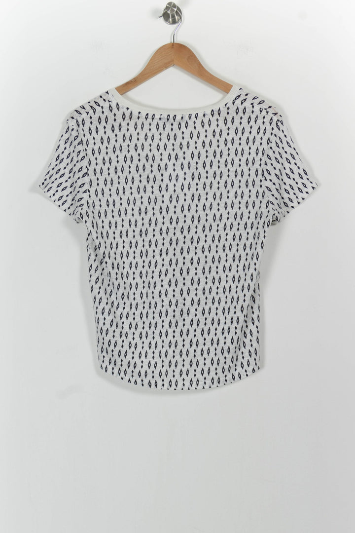 T-shirt Blanc et Noir - Taille S/36 de la marque Gerard Darel | PARAD82958 - Vendu par Paradigme - Image 4