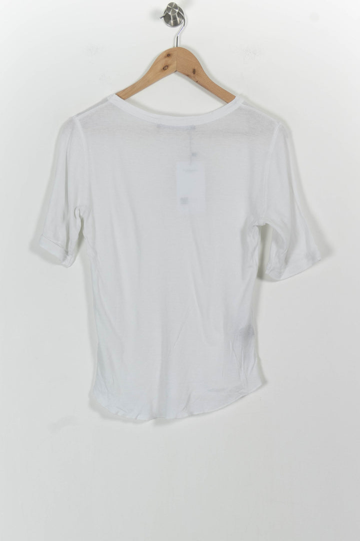 T-shirt Blanc - Taille M/38 de la marque Comptoir des Cotonniers | PARAD82962 - Vendu par Paradigme - Image 4