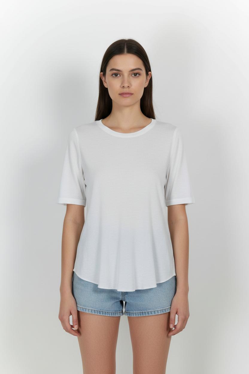 T-shirt Blanc - Taille M/38 de la marque Comptoir des Cotonniers | PARAD82962 - Vendu par Paradigme - Image 1