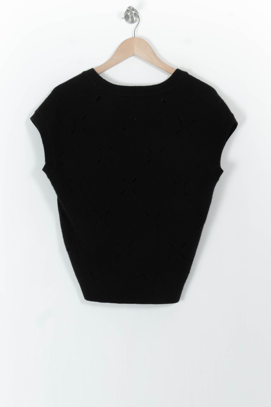 Pull Sans Manches Noir - Taille S/36 de la marque Vanessa Bruno | PARAD82966 - Vendu par Paradigme - Image 4