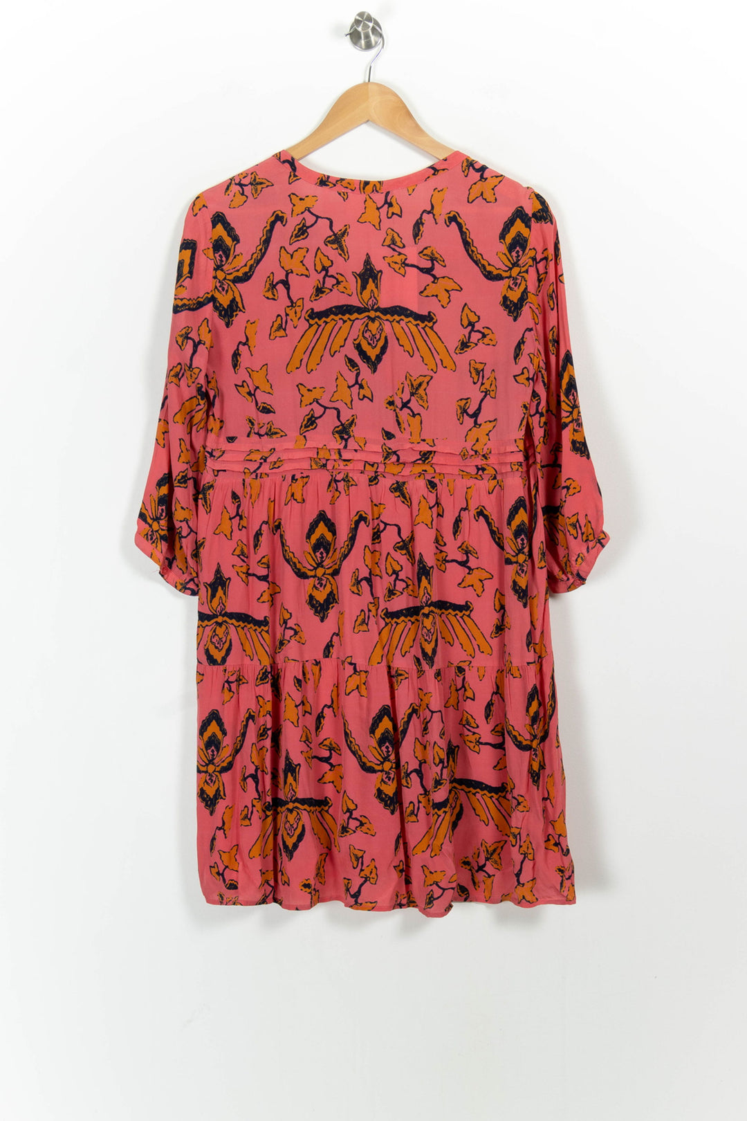 Robe Fluide Rose et Orange - Taille XS/34 de la marque ba&sh | PARAD82977 - Vendu par Paradigme - Image 4