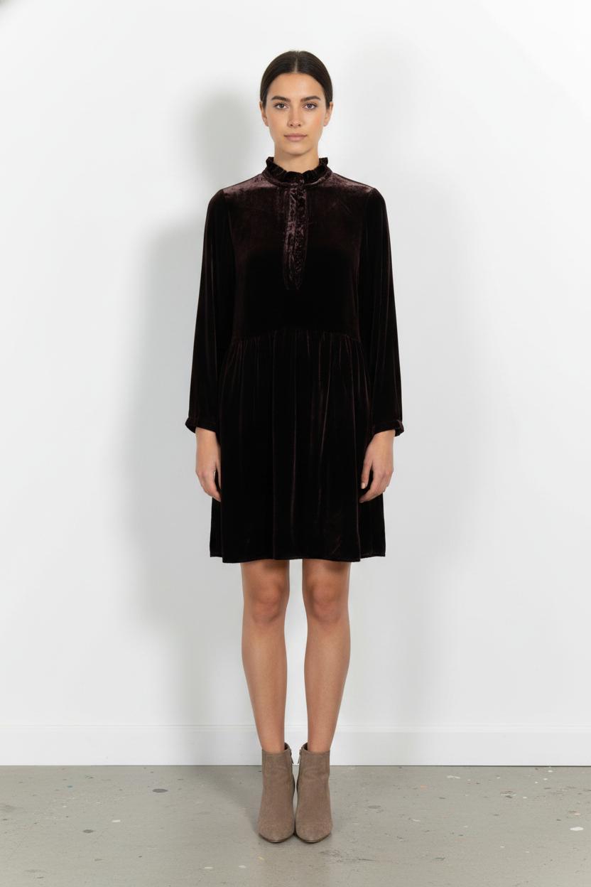 Robe Courte Noire - Taille M/38 de la marque Des petits hauts | PARAD82979 - Vendu par Paradigme - Image 1