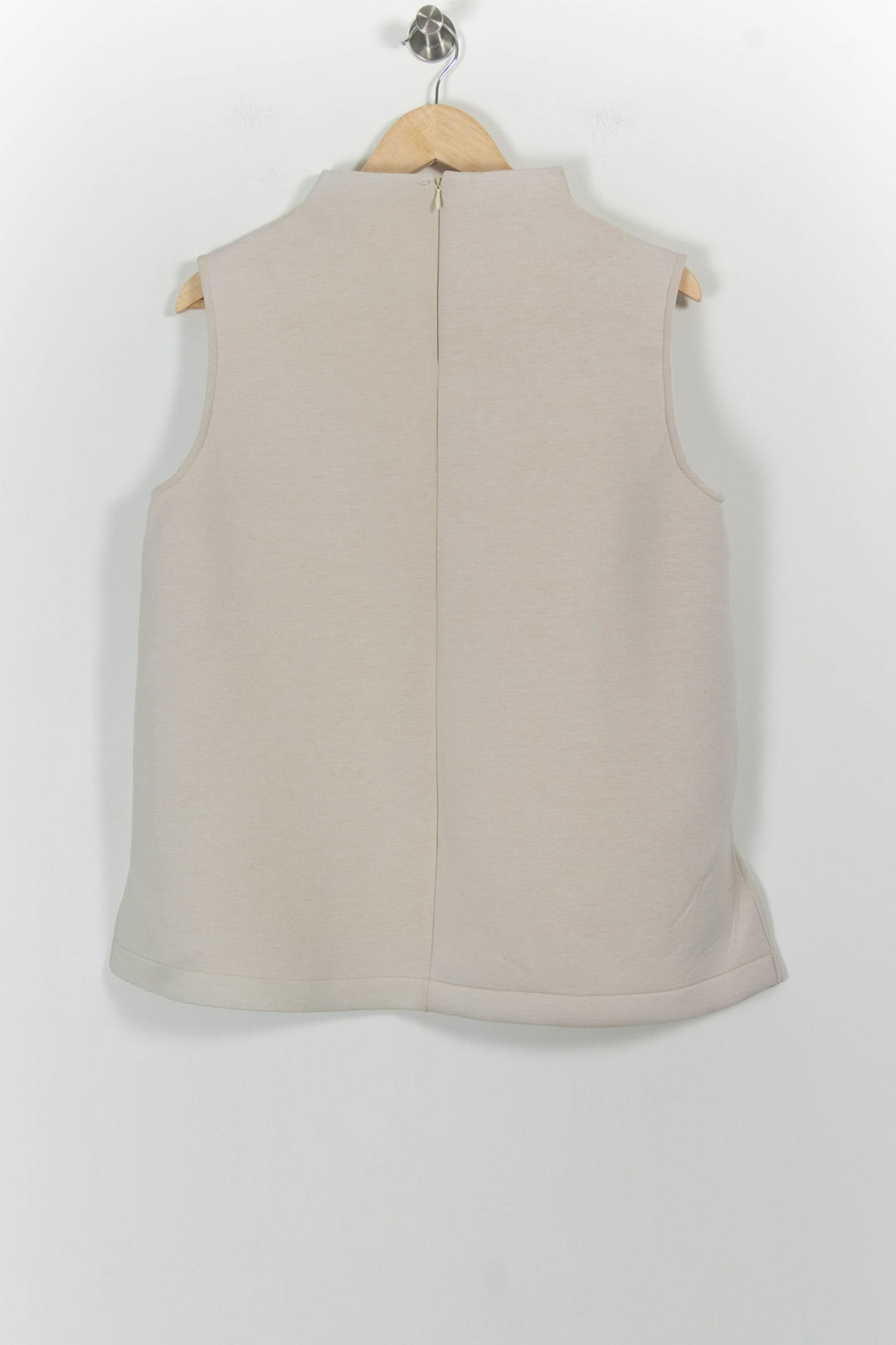 Sweat Sans Manches Beige - Taille M/38 de la marque Max Mara | PARAD82981 - Vendu par Paradigme - Image 4