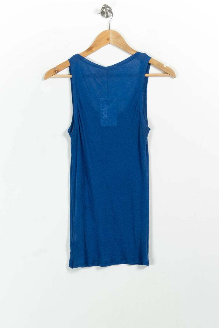 Débardeur Bleu - Taille L/40 de la marque American Vintage | PARAD82985 - Vendu par Paradigme - Image 4