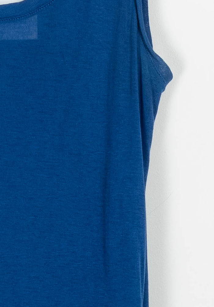 Débardeur Bleu - Taille L/40 de la marque American Vintage | PARAD82985 - Vendu par Paradigme - Image 3