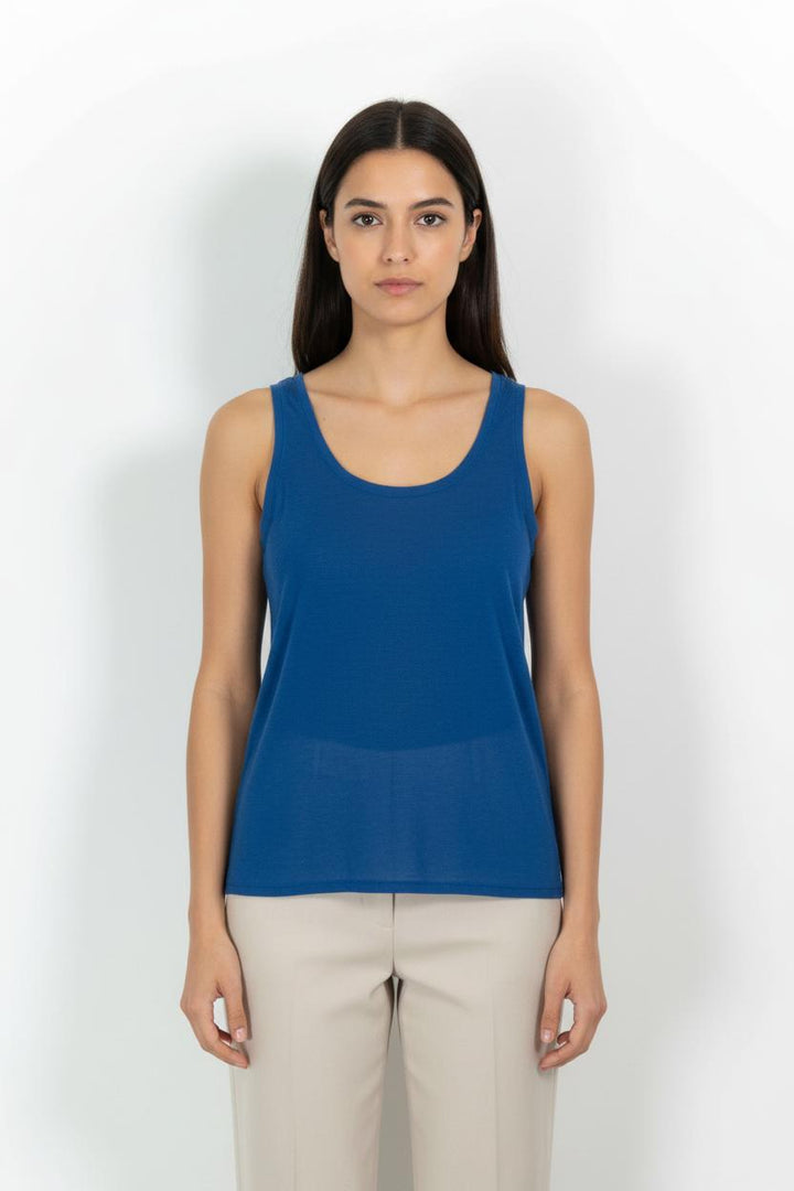 Débardeur Bleu - Taille L/40 de la marque American Vintage | PARAD82985 - Vendu par Paradigme - Image 1