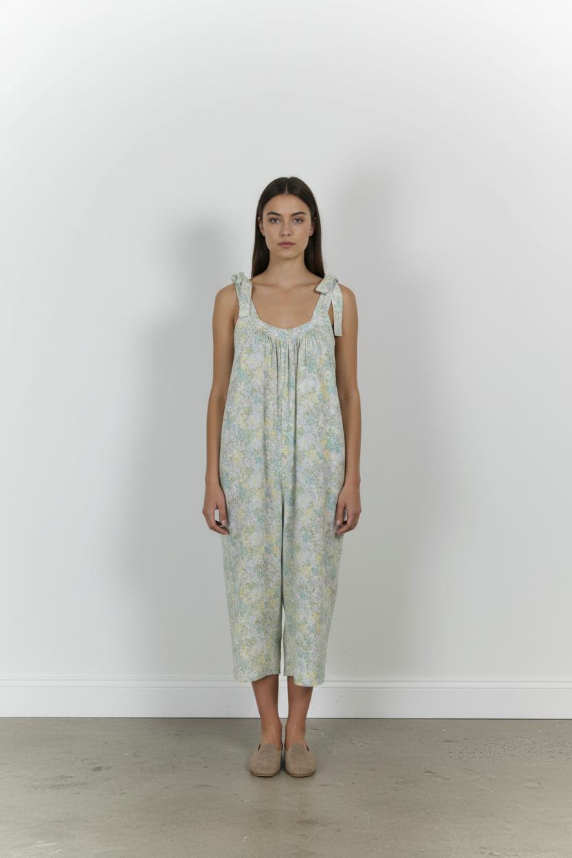 Robe Midi Verte et Jaune - Taille S/36 de la marque American Vintage | PARAD82988 - Vendu par Paradigme - Image 1