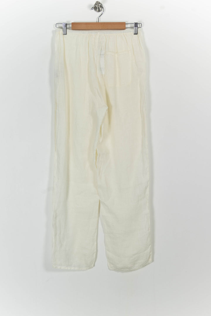 Pantalon Blanc - Taille M/38 de la marque American Vintage | PARAD82989 - Vendu par Paradigme - Image 4