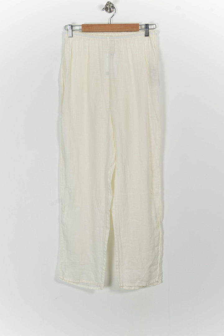 Pantalon Blanc - Taille M/38 de la marque American Vintage | PARAD82989 - Vendu par Paradigme - Image 2