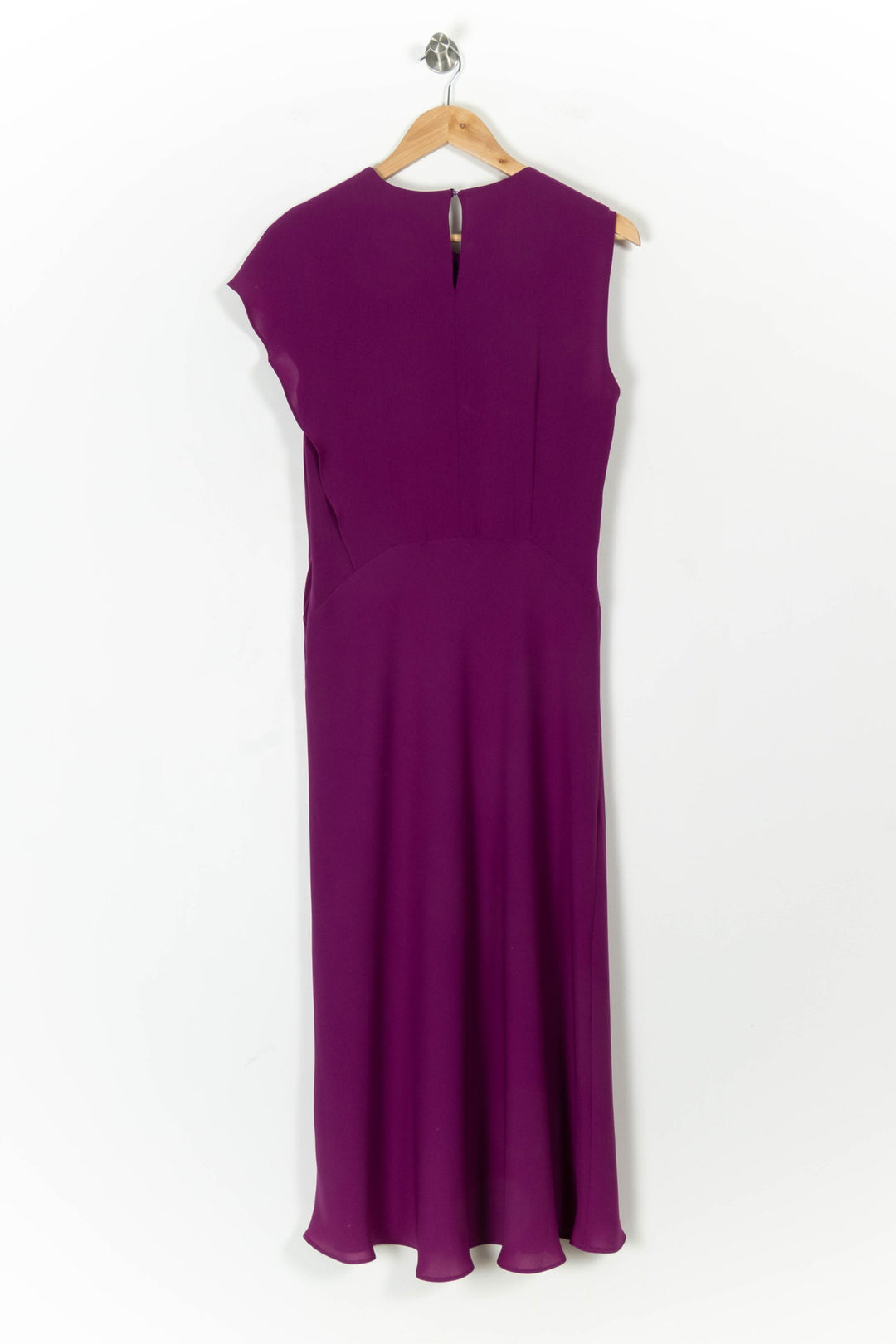Robe Longue Violette - Taille L/40 de la marque Max Mara | PARAD82995 - Vendu par Paradigme - Image 4