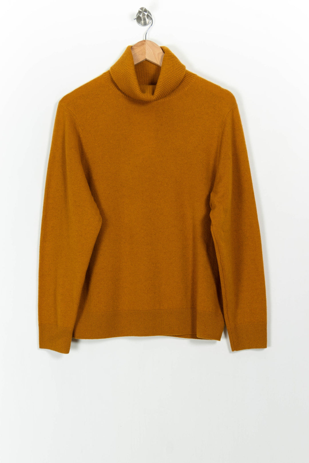 Pull Col Roulé Orange - Taille L/40 de la marque Galeries Lafayette | PARAD83005 - Vendu par Paradigme - Image 2