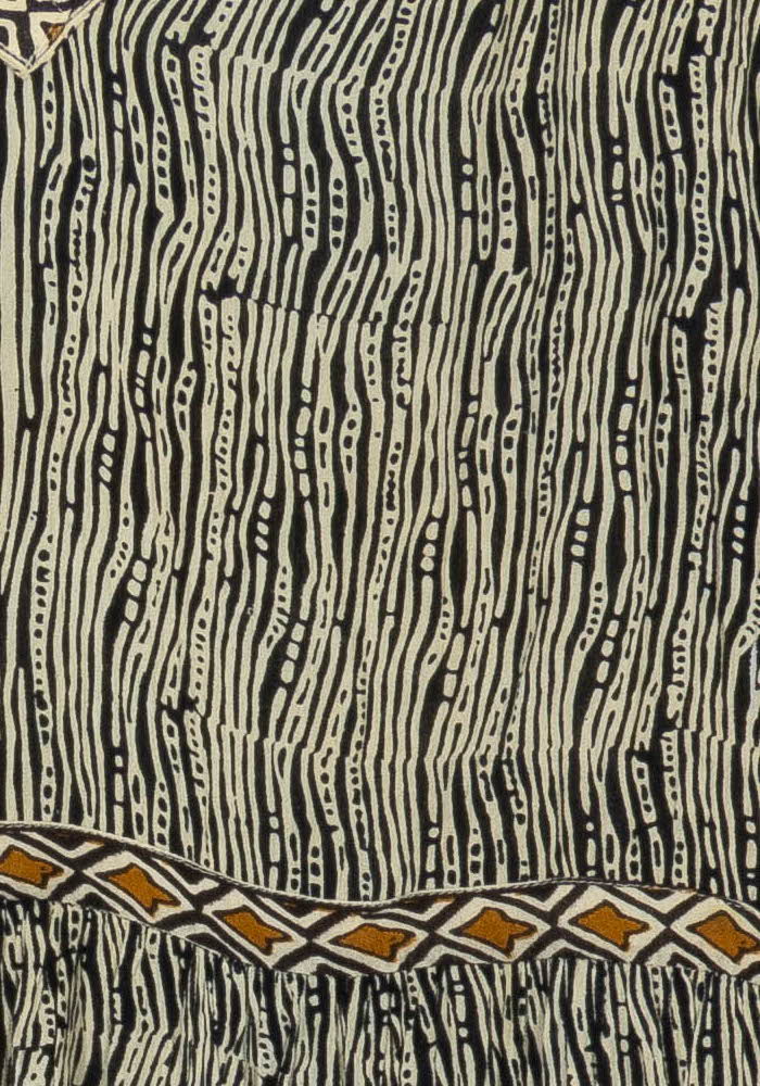 Robe Longue Noire et Beige - Taille S/36 de la marque Stella Forest | PARAD83006 - Vendu par Paradigme - Image 3