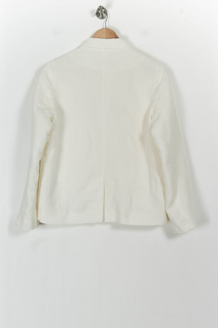 Veste Blanche - Taille S/36 de la marque Ines de la Fressange Paris | PARAD83014 - Vendu par Paradigme - Image 4