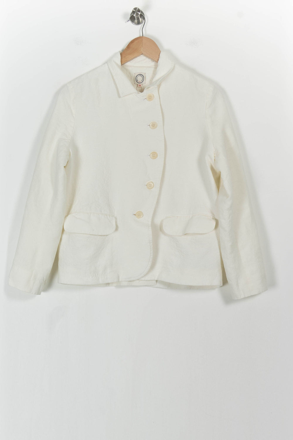 Veste Blanche - Taille S/36 de la marque Ines de la Fressange Paris | PARAD83014 - Vendu par Paradigme - Image 2
