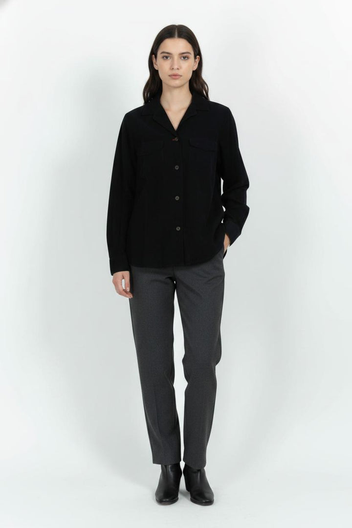 Chemise Noire - Taille XS/34 de la marque Ines de la Fressange Paris | PARAD83015 - Vendu par Paradigme - Image 1