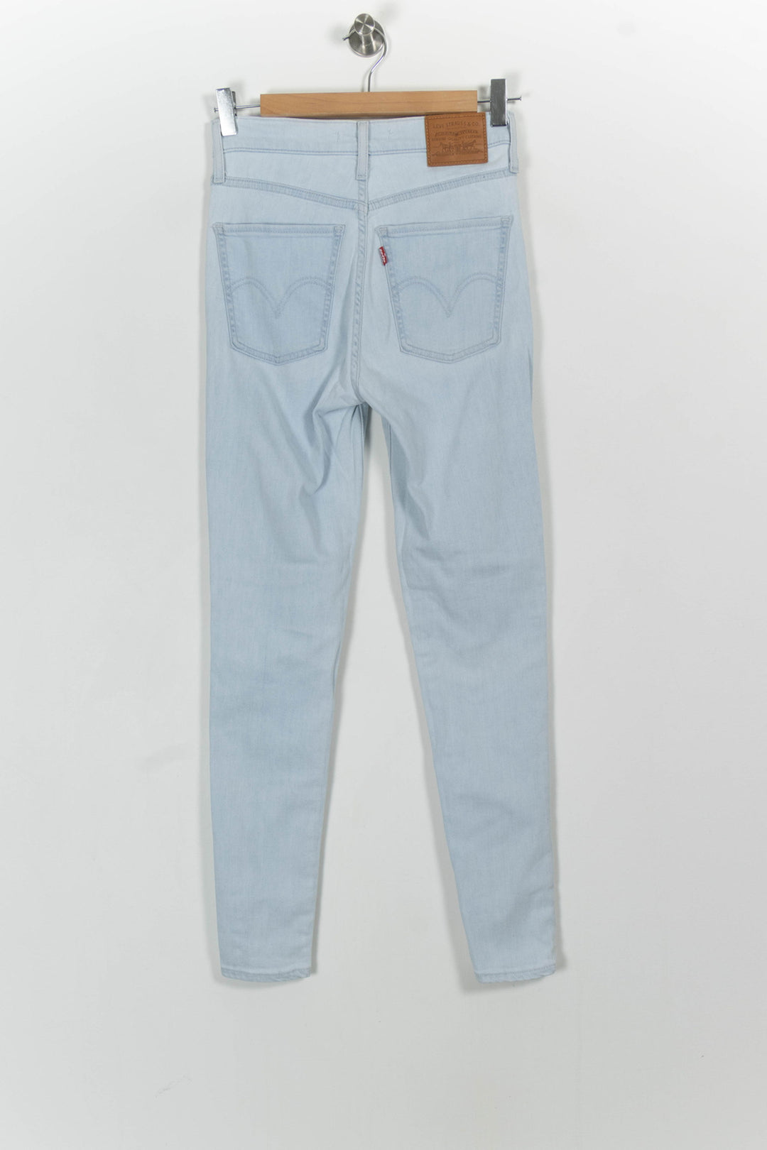 Jean Skinny Bleu Clair - Taille XS/34 de la marque Levi's | PARAD83026 - Vendu par Paradigme - Image 4