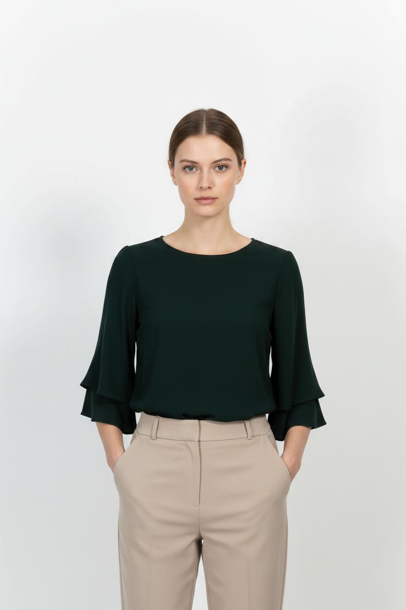 Blouse Verte - Taille S/36 de la marque Comptoir des Cotonniers | PARAD83028 - Vendu par Paradigme - Image 1