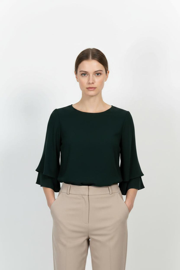 Blouse Verte - Taille S/36 de la marque Comptoir des Cotonniers | PARAD83028 - Vendu par Paradigme - Image 1