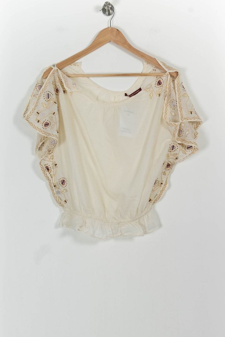 Blouse Beige - Taille S/36 de la marque Comptoir des Cotonniers | PARAD83031 - Vendu par Paradigme - Image 2
