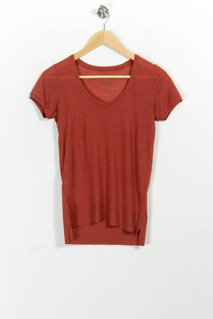T-shirt Orange - Taille S/36 de la marque Comptoir des Cotonniers | PARAD83037 - Vendu par Paradigme - Image 2