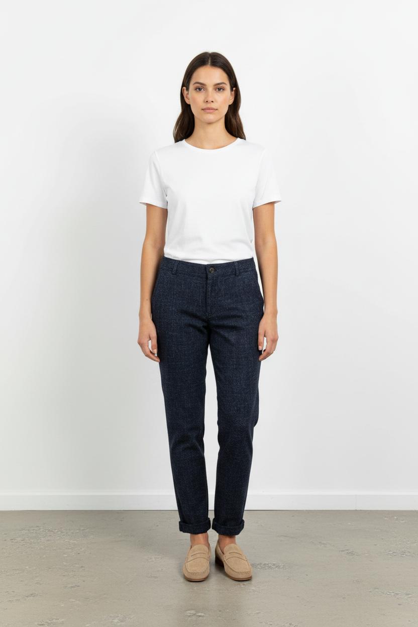 Pantalon Bleu Foncé - Taille XS/34 de la marque Soeur | PARAD83040 - Vendu par Paradigme - Image 1