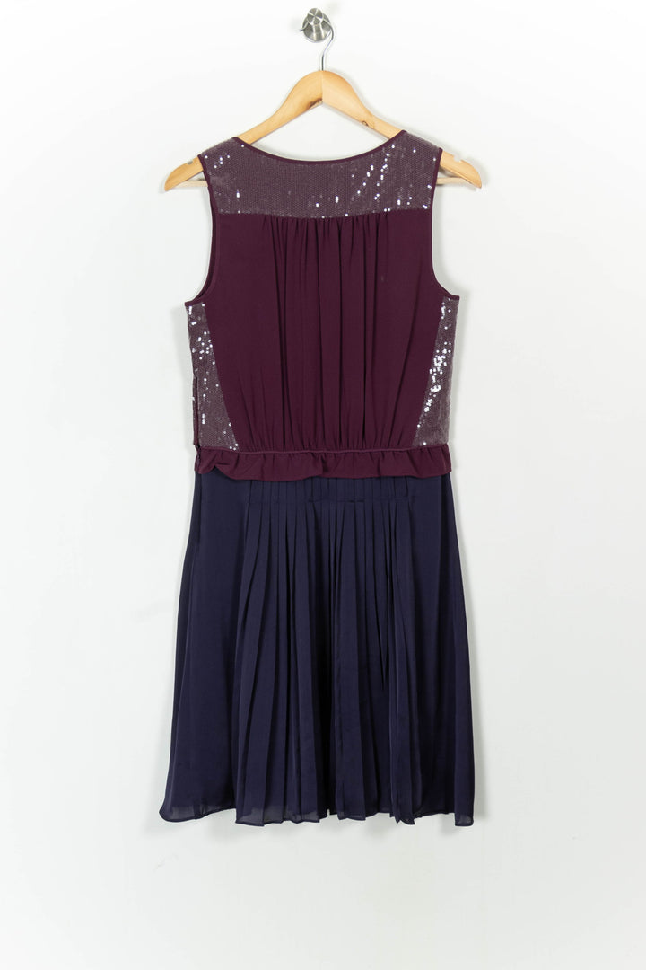 Robe Plissée Violet et Bleu - Taille XL/42 de la marque Liu Jo | PARAD83057 - Vendu par Paradigme - Image 4