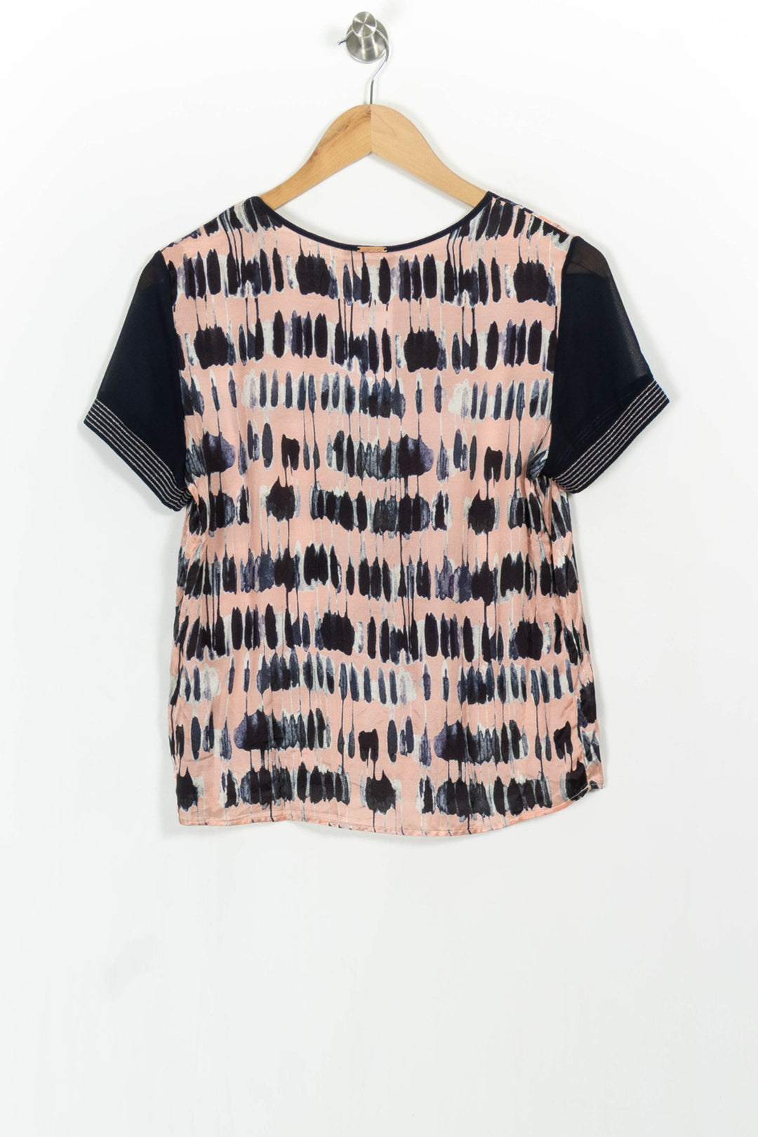 Blouse Rose et Noire - Taille S/36 de la marque One Step | PARAD83060 - Vendu par Paradigme - Image 4