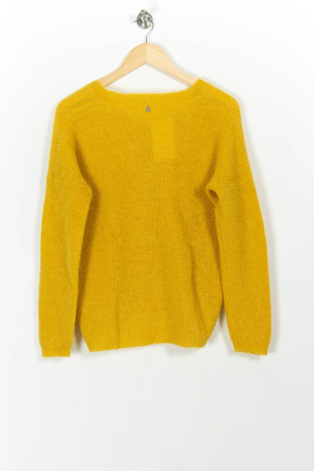 Pull Jaune - Taille M/38 de la marque Sud express | PARAD83067 - Vendu par Paradigme - Image 4