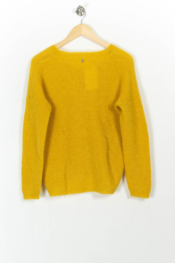 Pull Jaune - Taille M/38 de la marque Sud express | PARAD83067 - Vendu par Paradigme - Image 4