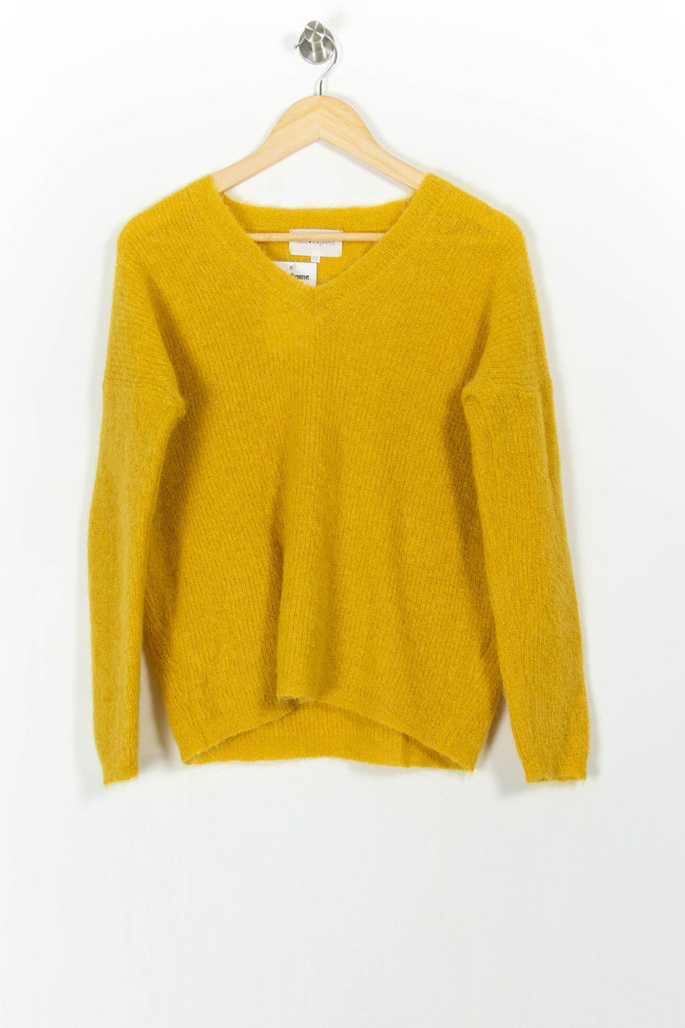 Pull Jaune - Taille M/38 de la marque Sud express | PARAD83067 - Vendu par Paradigme - Image 2
