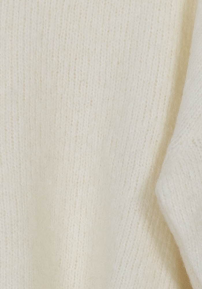 Pull Blanc - Taille S/36 de la marque American Vintage | PARAD83071 - Vendu par Paradigme - Image 3