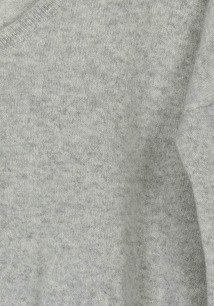 Pull Col V Gris - Taille S/36 de la marque Absolut Cashmere | PARAD83072 - Vendu par Paradigme - Image 3