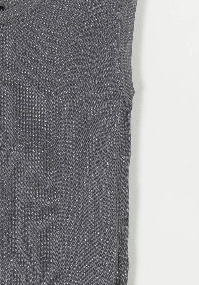 Débardeur Gris - Taille L/40 de la marque Bérénice | PARAD83078 - Vendu par Paradigme - Image 3