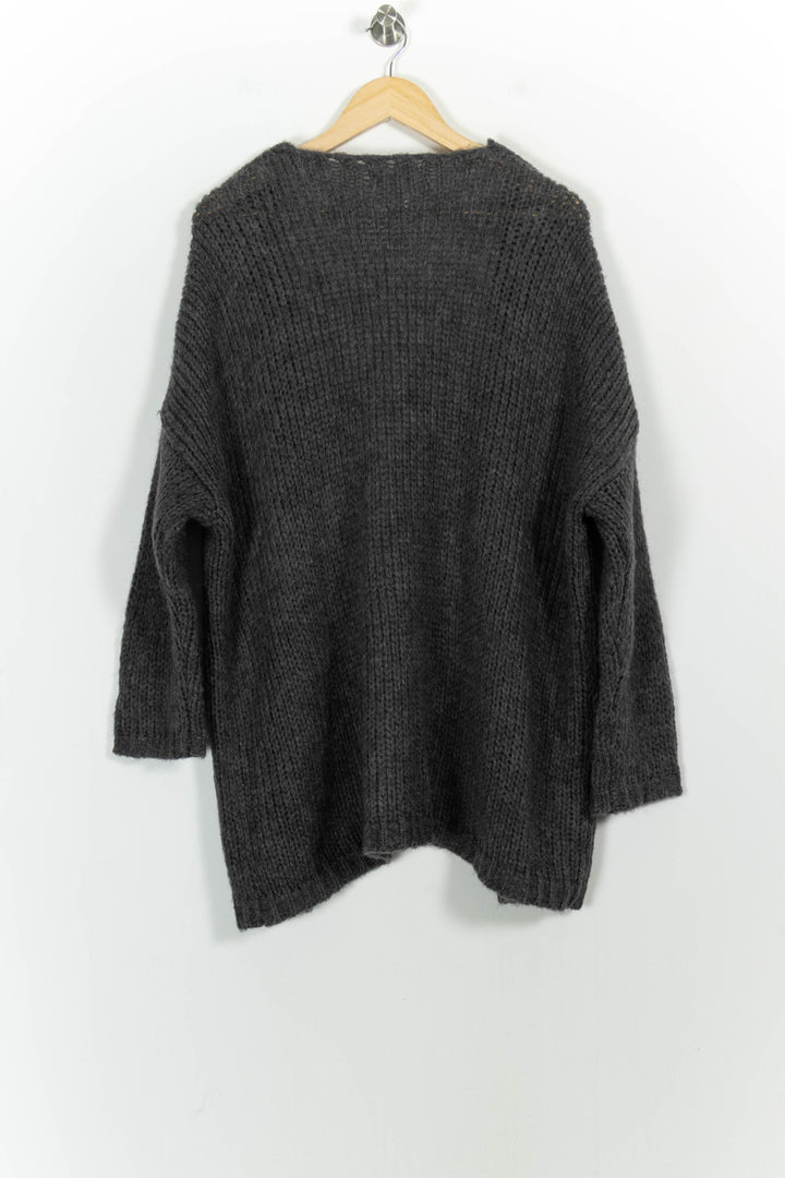 Cardigan Gris - Taille M/38 de la marque Grace & Mila | PARAD83094 - Vendu par Paradigme - Image 4