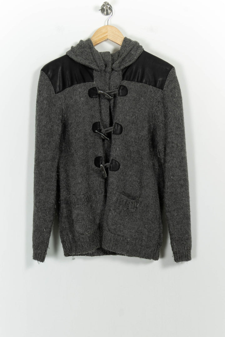 Gilet Gris et Noir - Taille L/40 de la marque Caroll | PARAD83096 - Vendu par Paradigme - Image 2