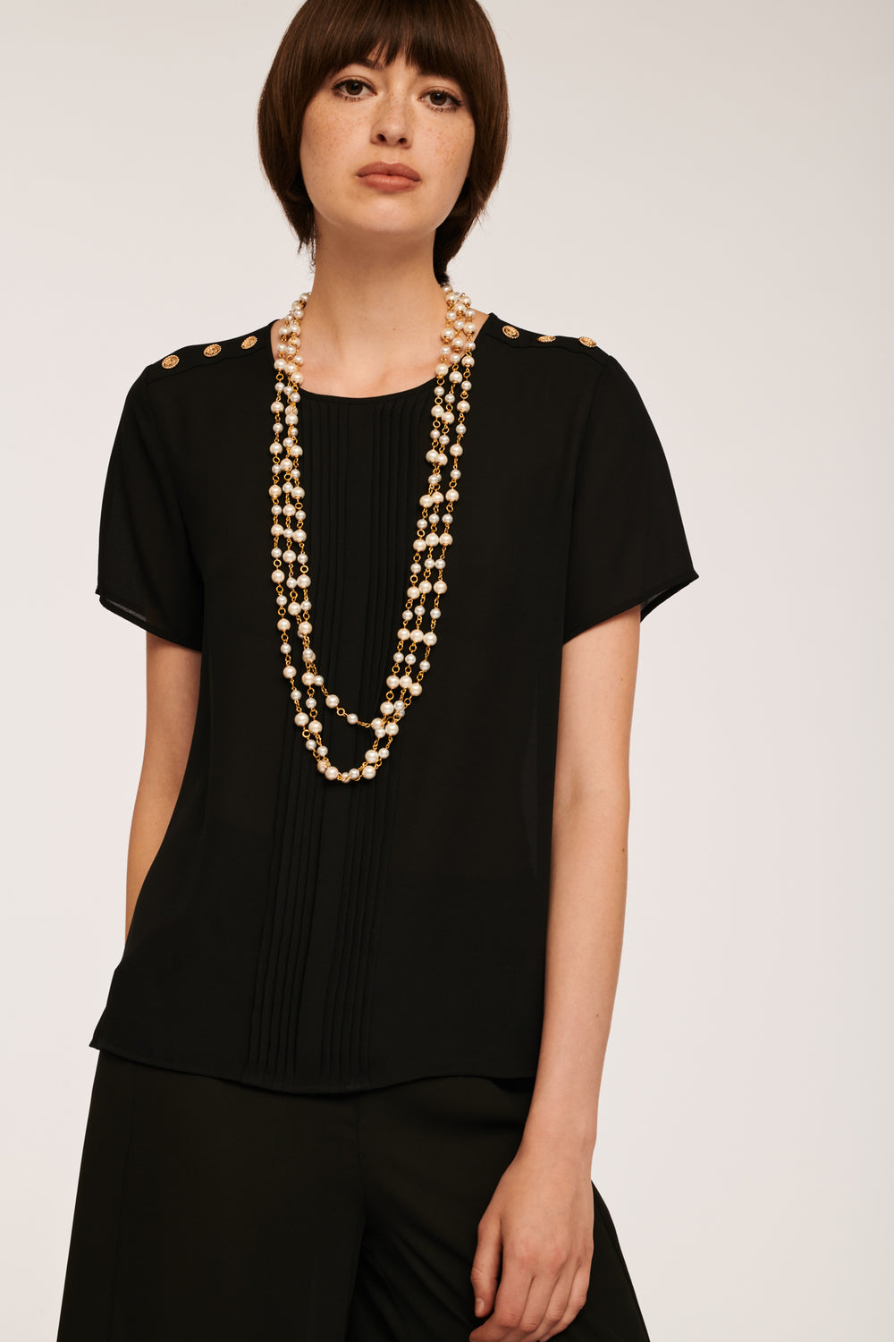 Top Noir - Taille S/36 de la marque Weill | PARAD83112 - Vendu par Paradigme - Image 2