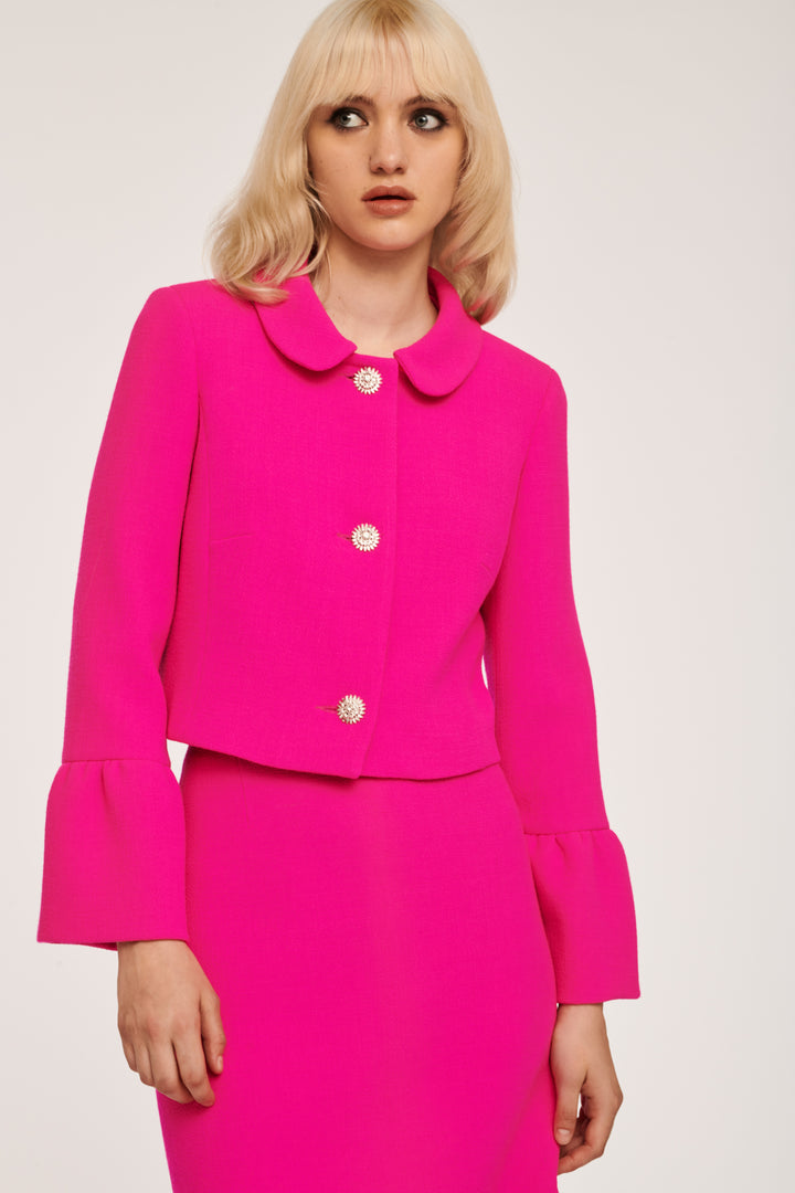 Veste Courte Rose - Taille XL/42 de la marque Weill | PARAD83120 - Vendu par Paradigme - Image 3