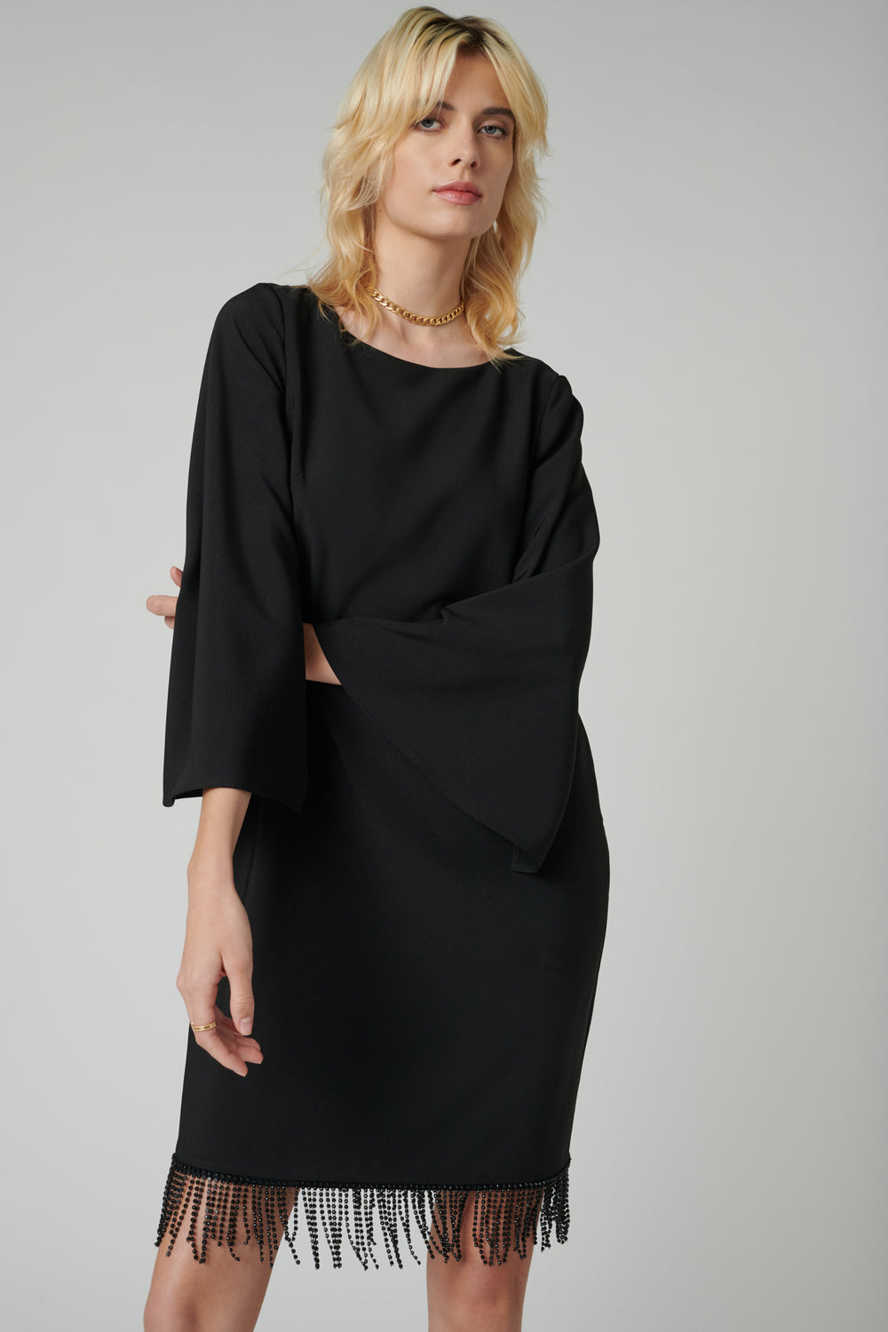 Robe Droite Noire - Taille S/36 de la marque Weill | PARAD83136 - Vendu par Paradigme - Image 2