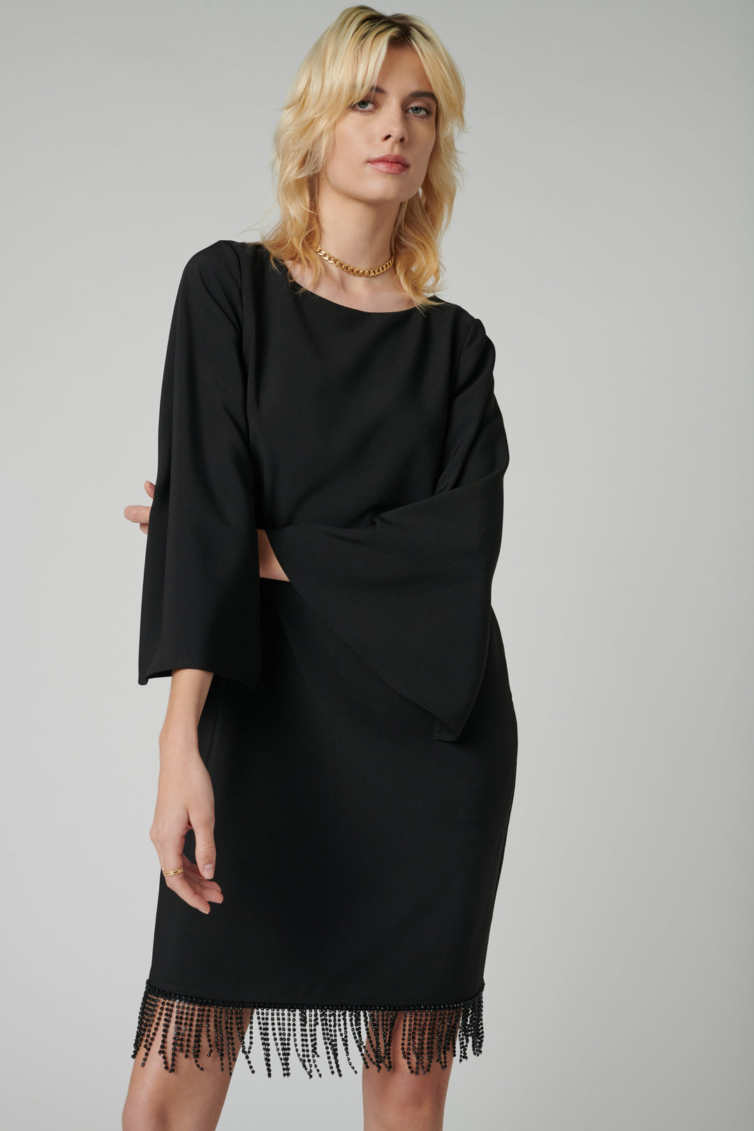 Robe Droite Noire - Taille S/36 de la marque Weill | PARAD83140 - Vendu par Paradigme - Image 3