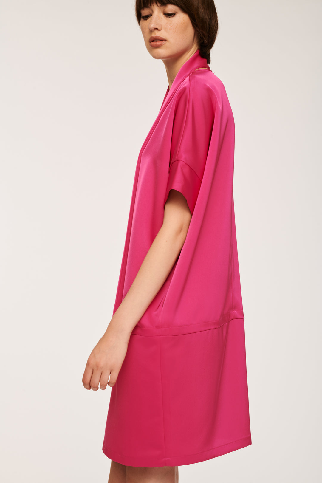Robe Droite Rose - Taille M/38 de la marque Weill | PARAD83147 - Vendu par Paradigme - Image 3