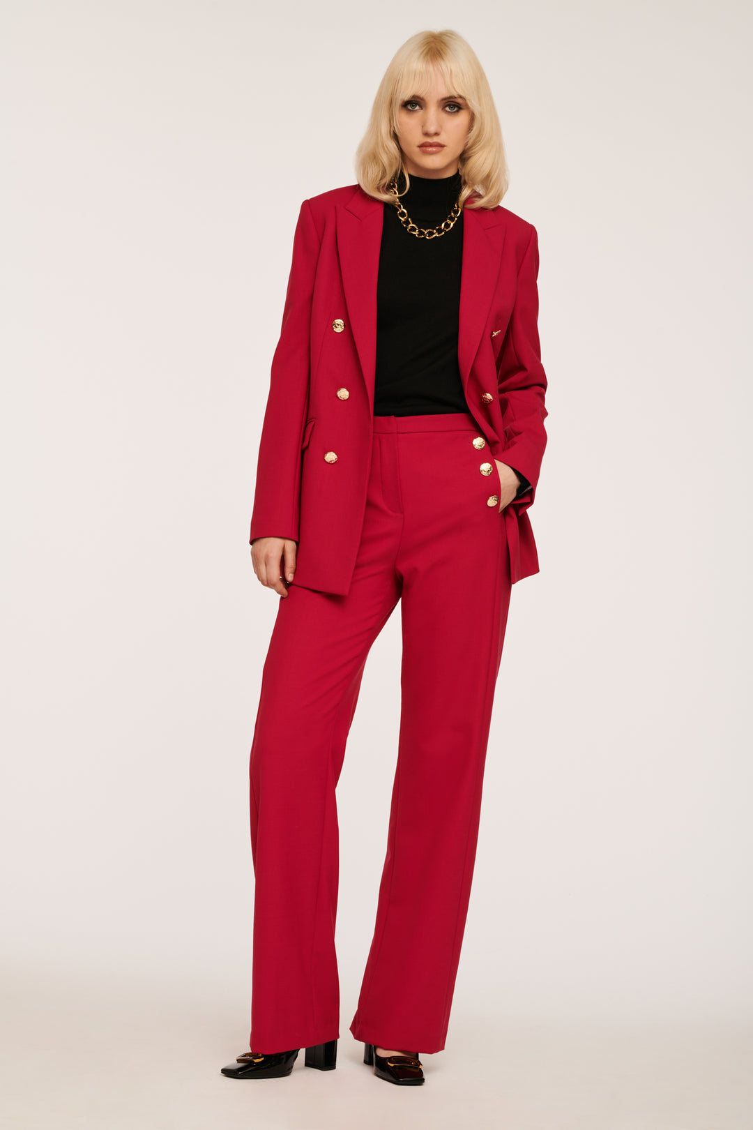 Veste Blazer Rose - Taille L/40 de la marque Weill | PARAD83158 - Vendu par Paradigme - Image 1