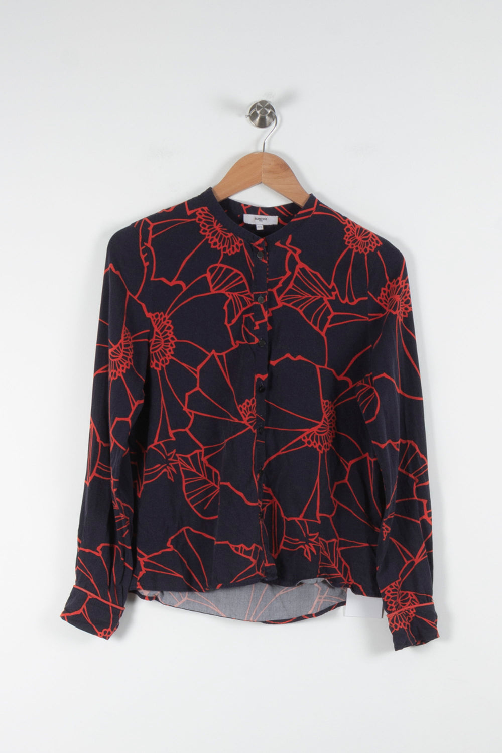 Chemise Bleue et Rouge - Taille S/36 de la marque Suncoo | PARAD83161 - Vendu par Paradigme - Image 2