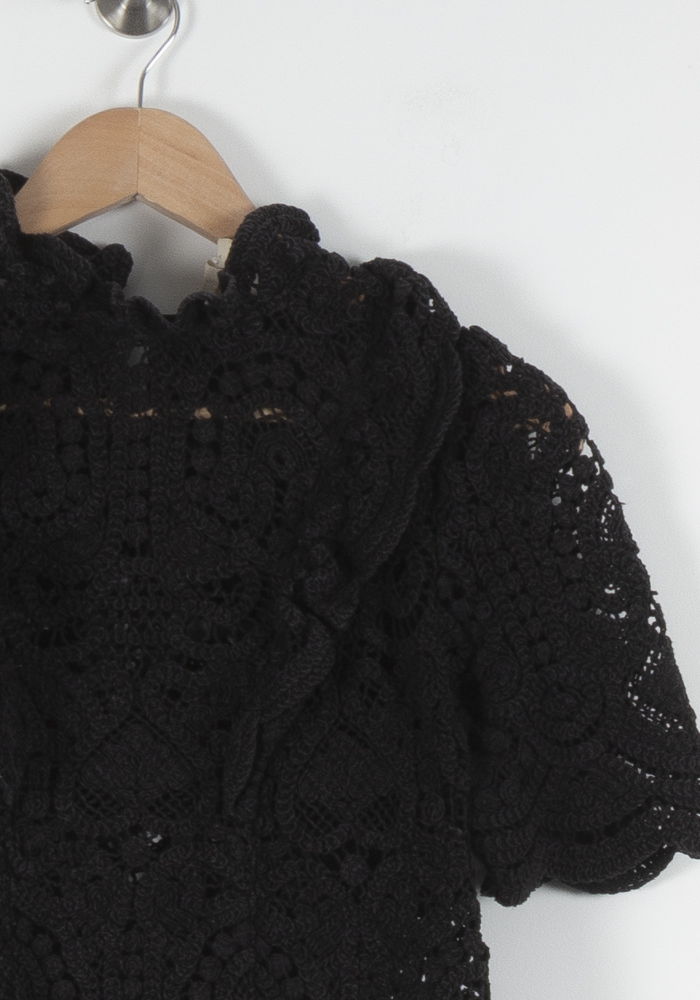 Blouse Noire - Taille S/36 de la marque Sézane | PARAD83164 - Vendu par Paradigme - Image 3