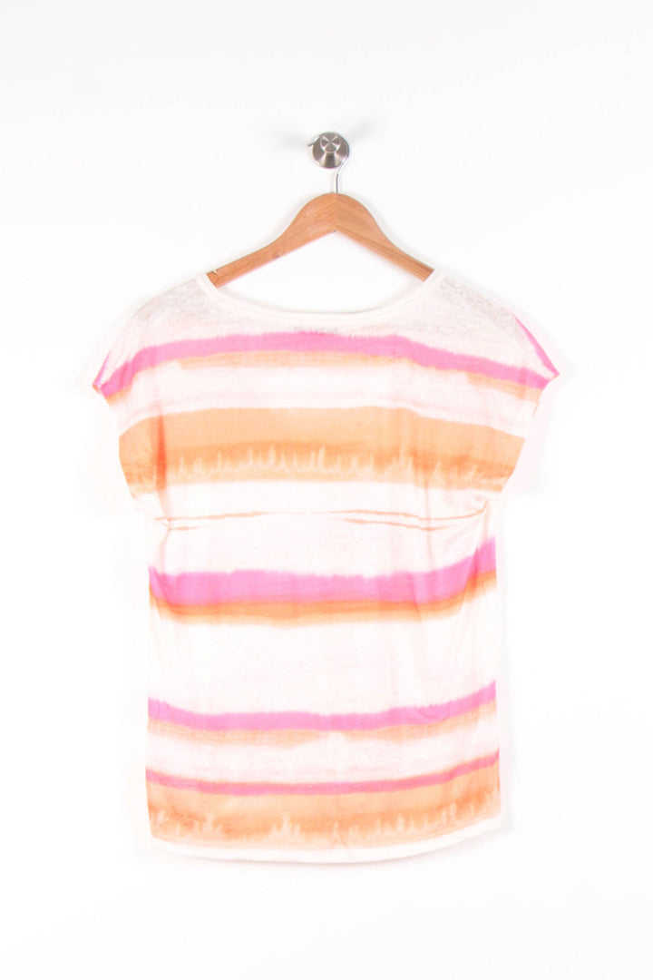 Tee-shirt Rose et Orange - Taille S/36 de la marque La Fée Maraboutée | PARAD83174 - Vendu par Paradigme - Image 4