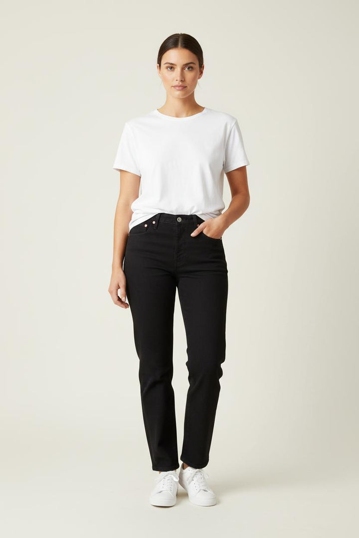 Jean Droit Noir - Taille L/40 de la marque Levi's | PARAD83177 - Vendu par Paradigme - Image 1