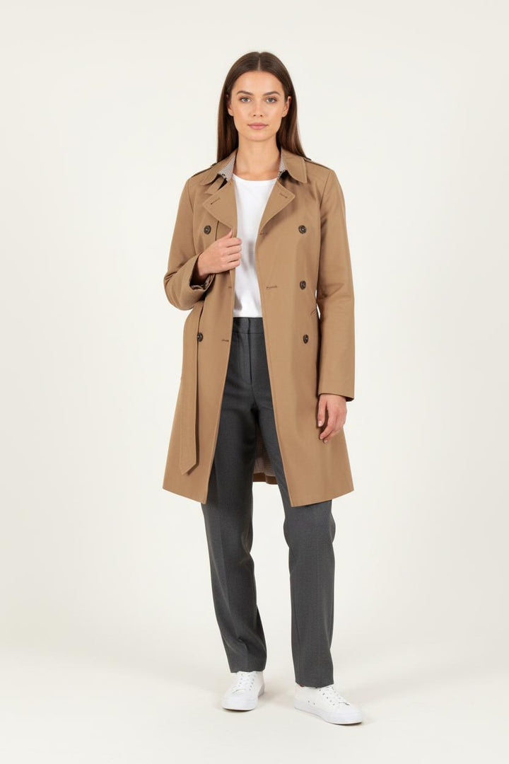 Trench Beige - Taille S/36 de la marque Caroll | PARAD83190 - Vendu par Paradigme - Image 1