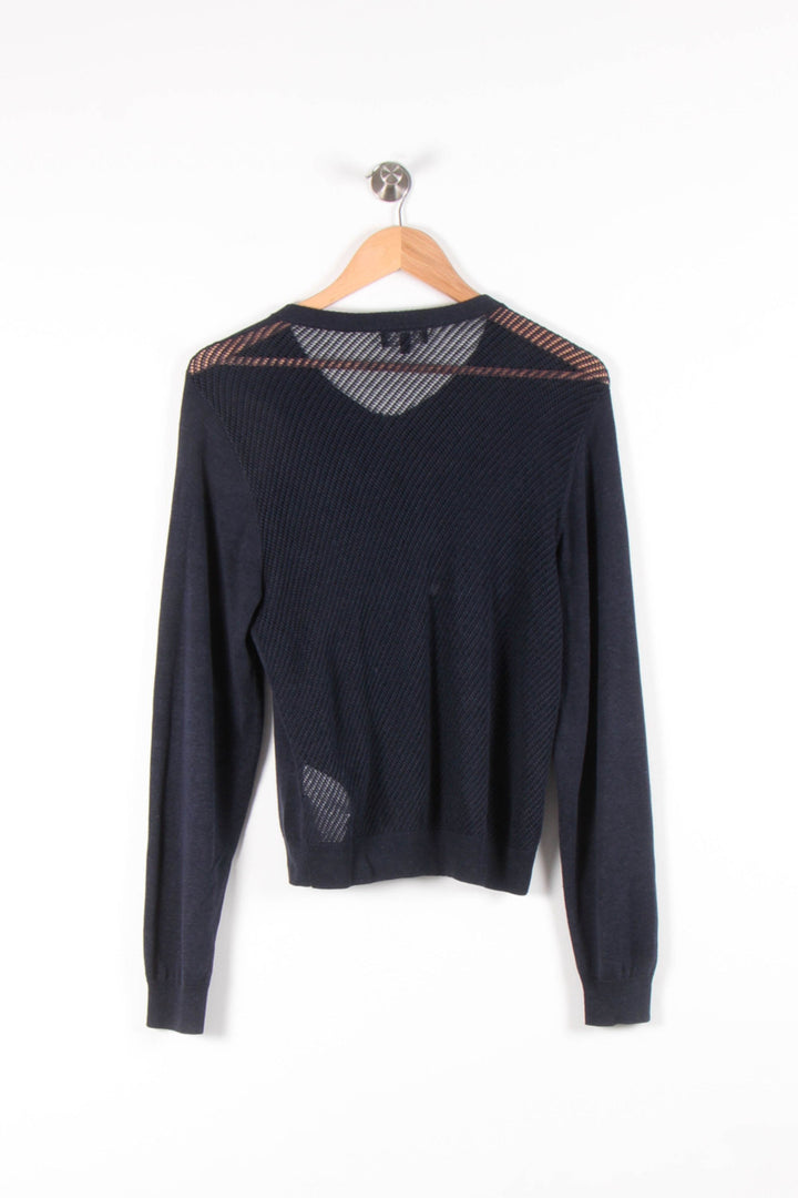 Gilet Bleu - Taille L/40 de la marque Agnès b. | PARAD83192 - Vendu par Paradigme - Image 4