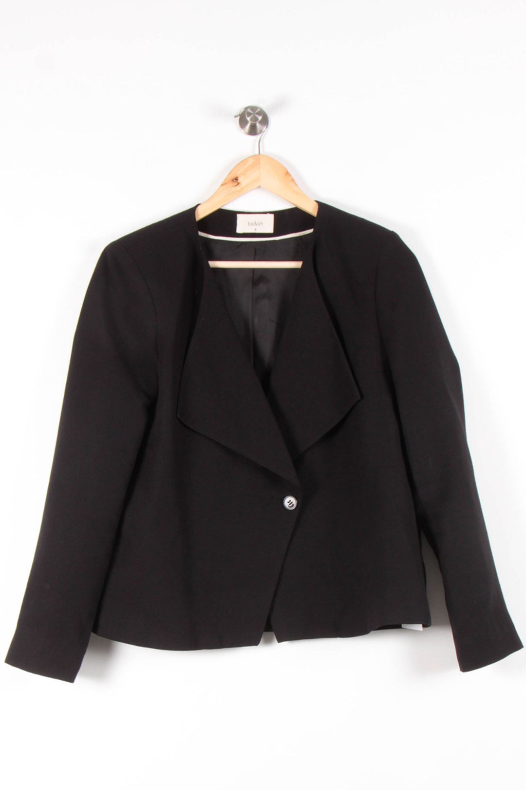 Blazer Noir - Taille L/40 de la marque ba&sh | PARAD83199 - Vendu par Paradigme - Image 2