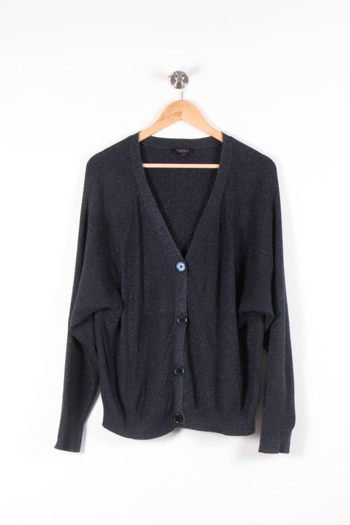 Cardigan Bleu - Taille XXL/44 de la marque Caroll | PARAD83205 - Vendu par Paradigme - Image 2