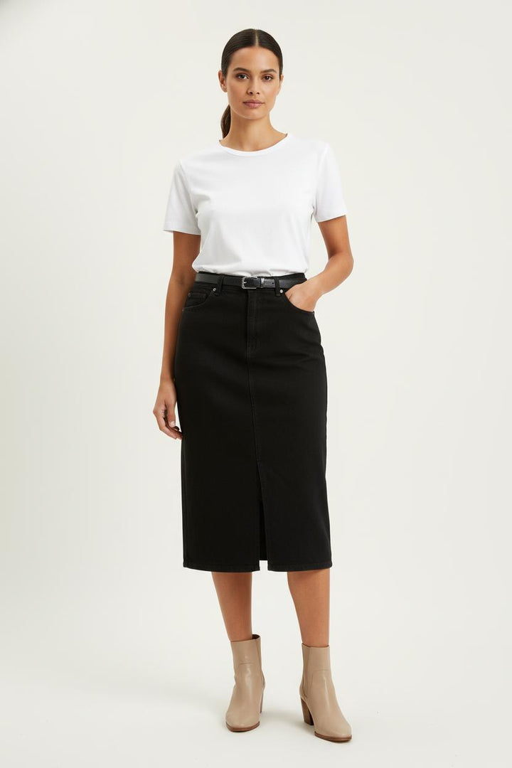 Jupe Crayon Noire - Taille XXL/44 de la marque Liu Jo | PARAD83206 - Vendu par Paradigme - Image 1